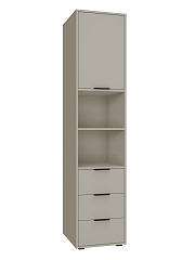 Пенал Оптима ОП-03 глиняный серый/риолит