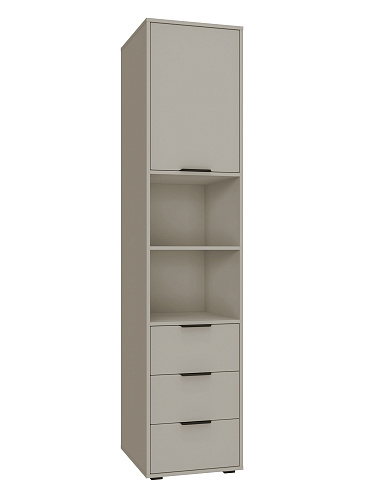 Пенал Оптима ОП-03 глиняный серый/риолит